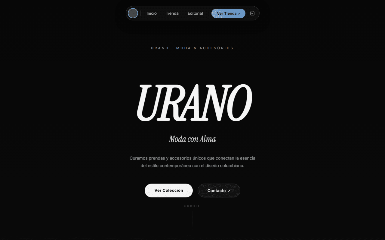 Captura de Tienda Urano
